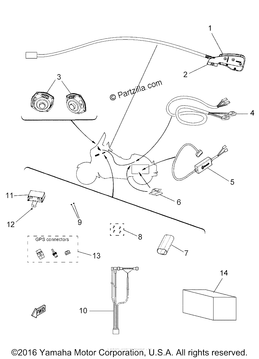 Diagrama de AUDIO EQUIPMENT