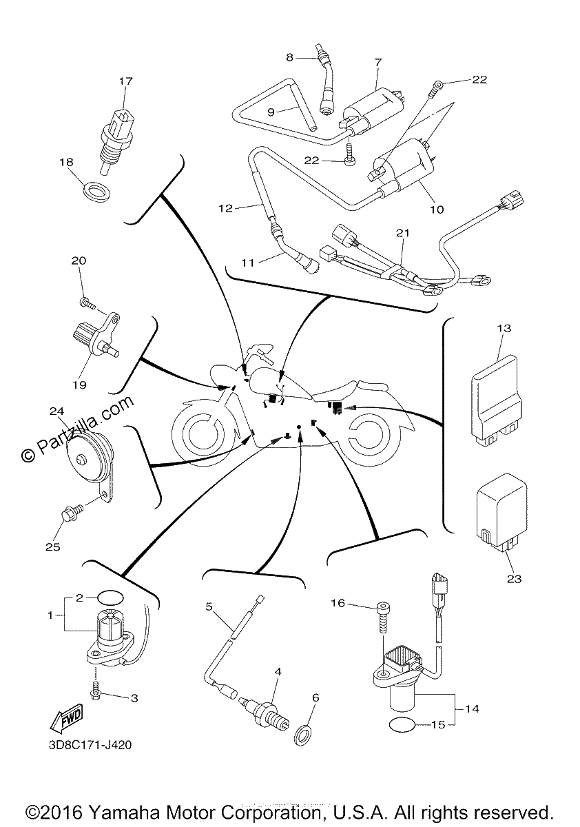 Diagrama de ELECTRICAL 1