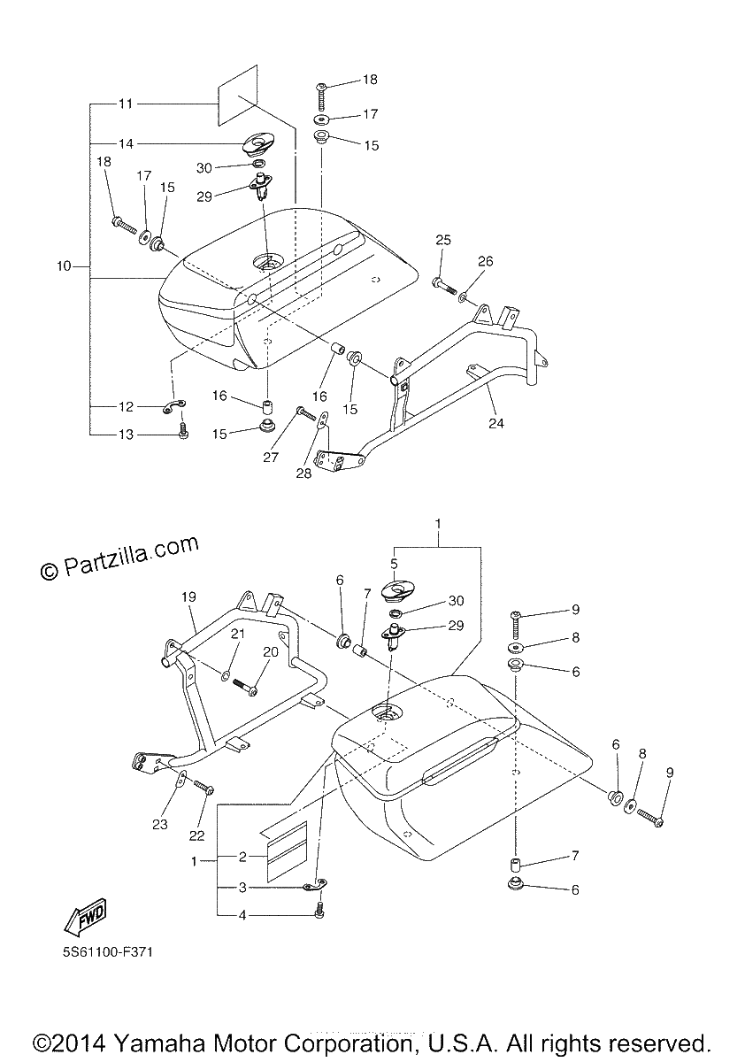 Diagrama de SADDLEBAG