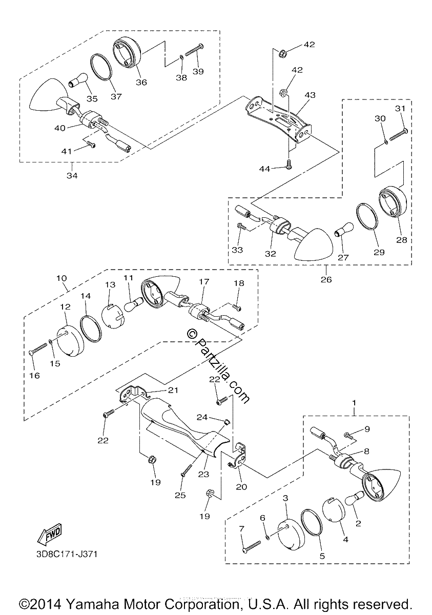 Diagrama de FLASHER LIGHT