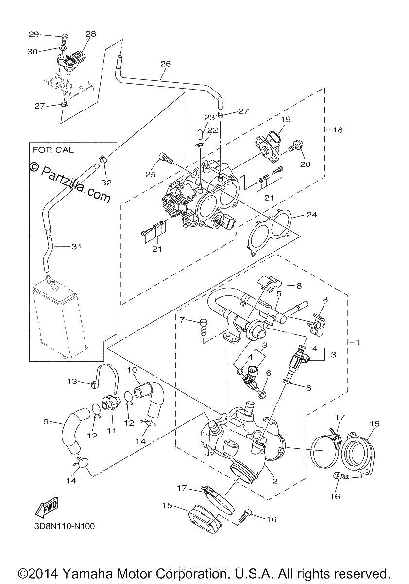 Diagrama de INTAKE 1