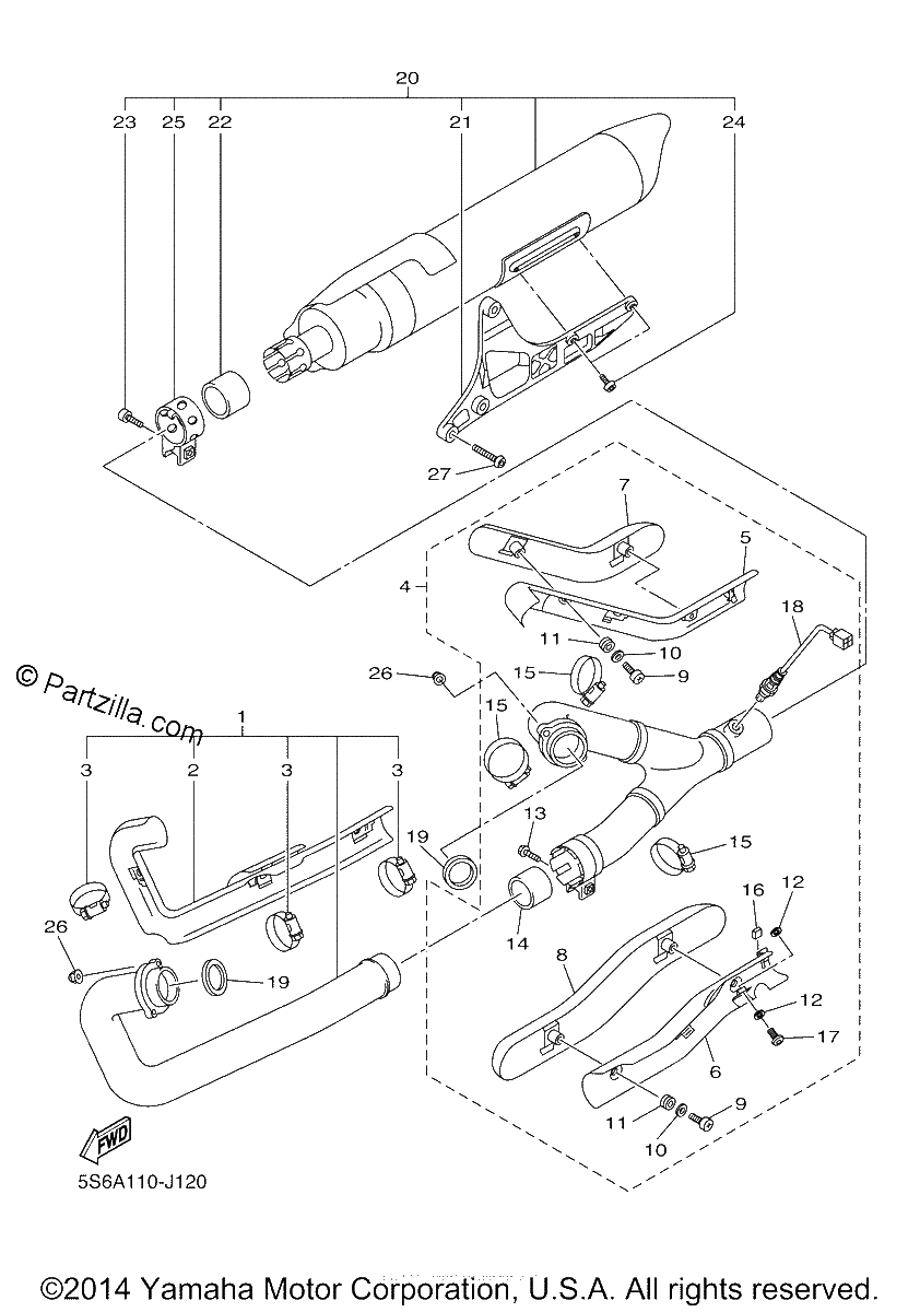 Diagrama de EXHAUST