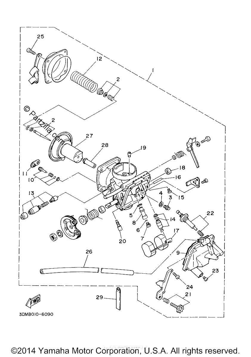 Diagrama de CARBURETOR