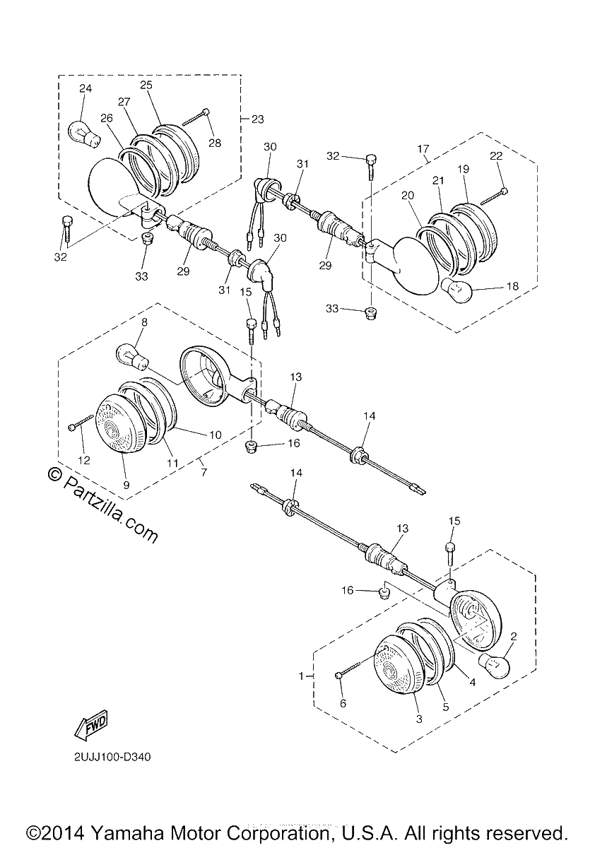 Diagrama de FLASHER LIGHT