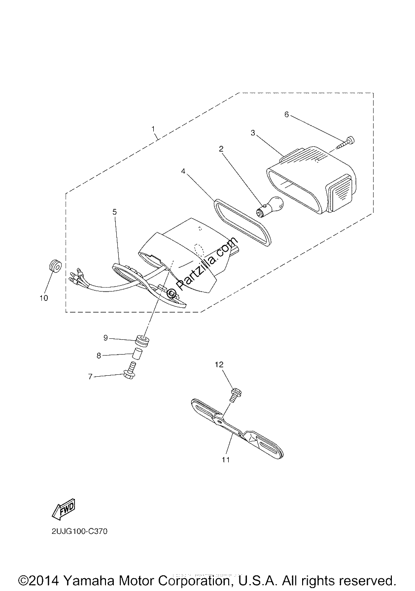 Diagrama de TAILLIGHT