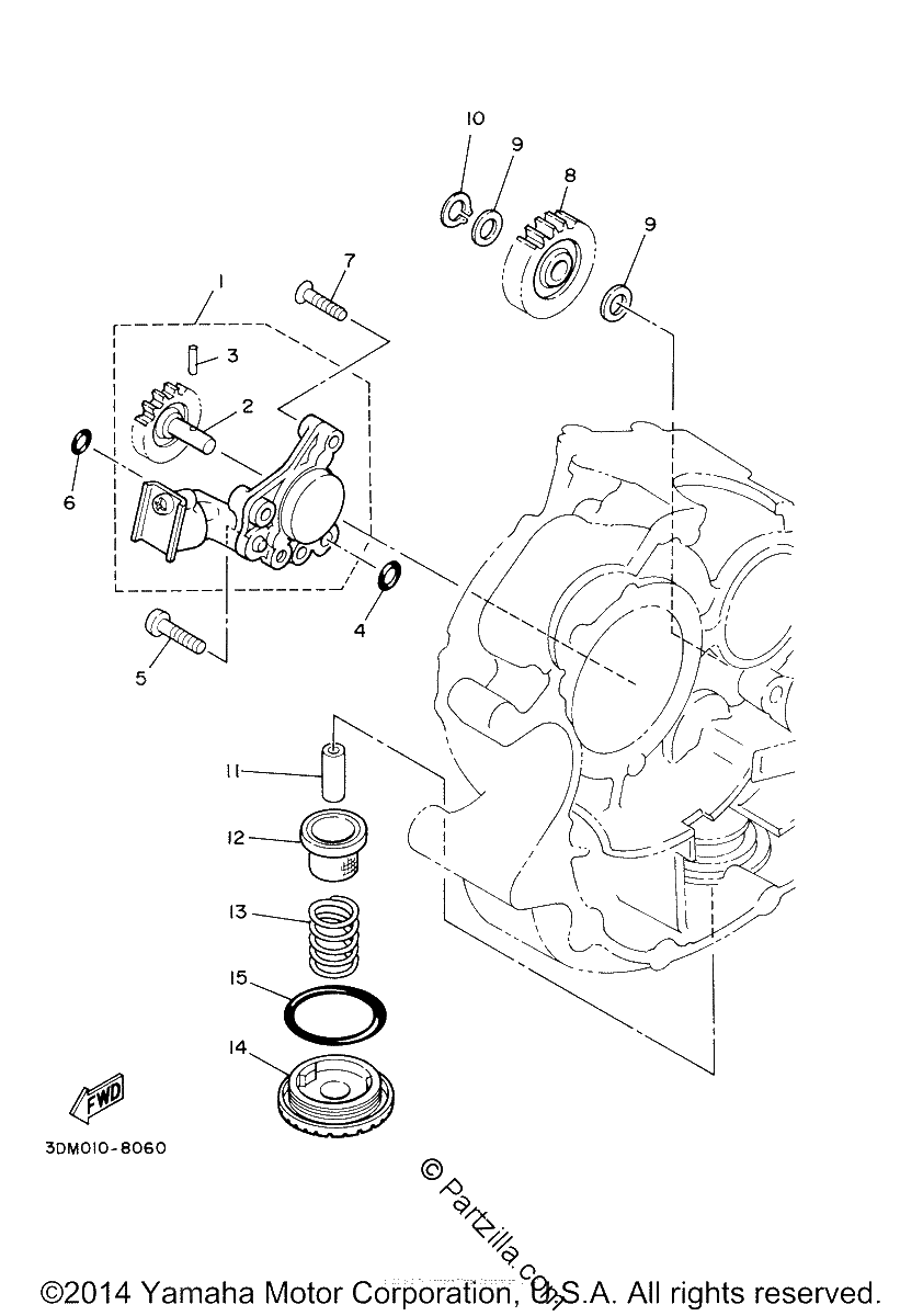 Diagrama de OIL PUMP