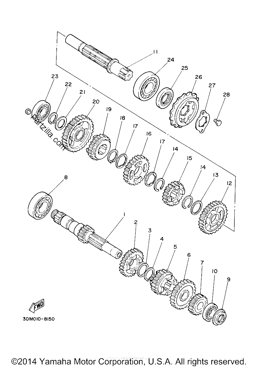 Diagrama de TRANSMISSION