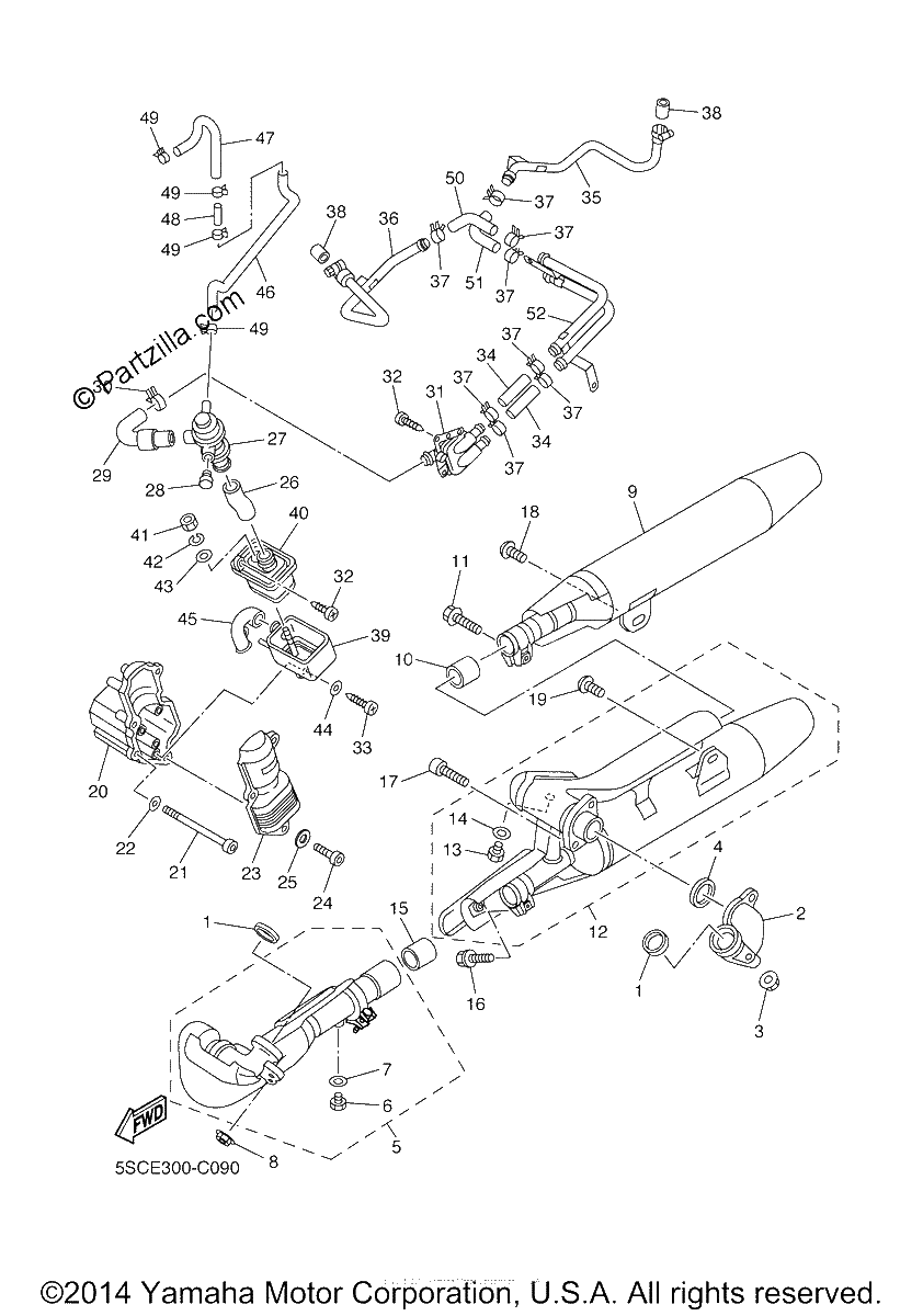 Diagrama de EXHAUST