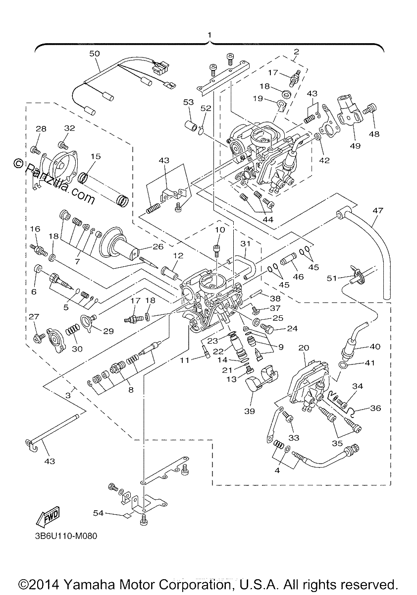 Diagrama de CARBURETOR