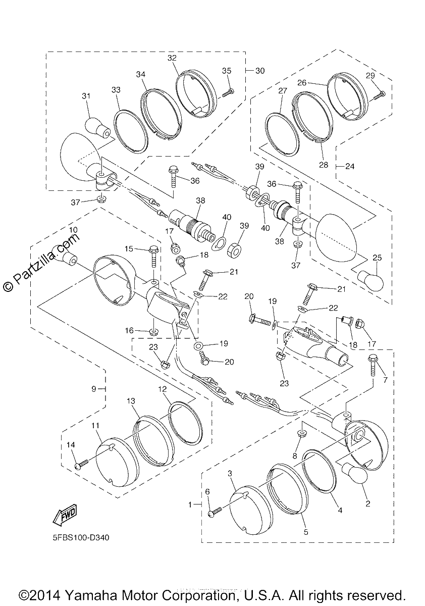 Diagrama de FLASHER LIGHT