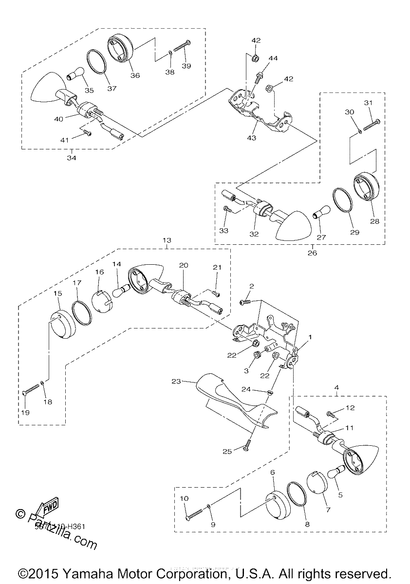 Diagrama de FLASHER LIGHT