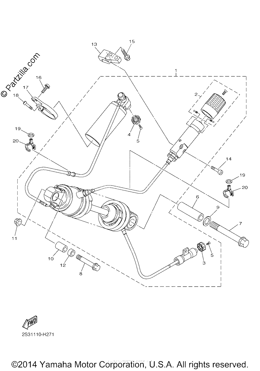 Diagrama de REAR SUSPENSION