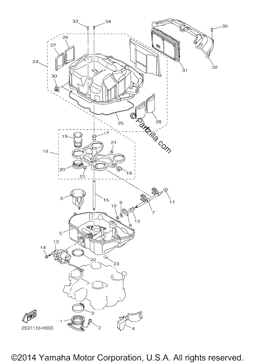 Diagrama de INTAKE
