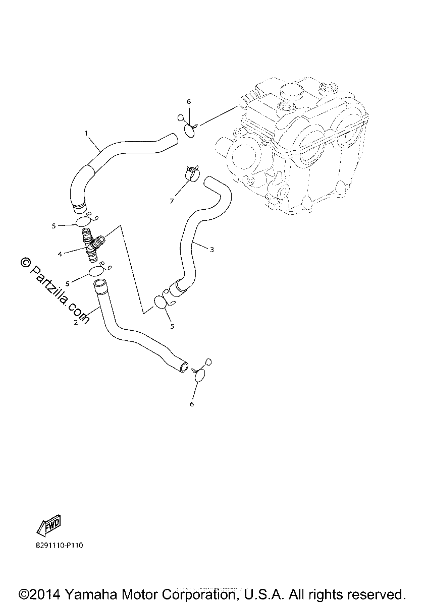 Diagrama de AIR INDUCTION SYSTEM