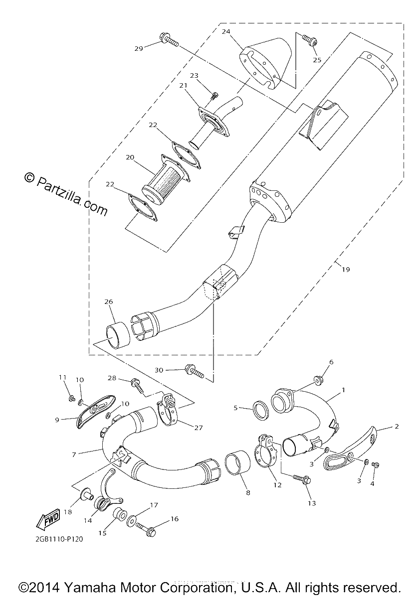 Diagrama de EXHAUST