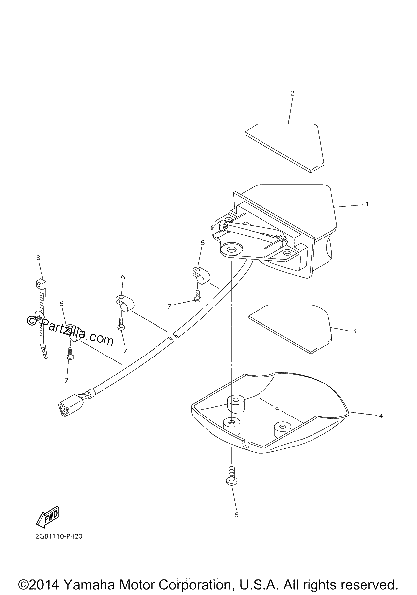 Diagrama de TAILLIGHT