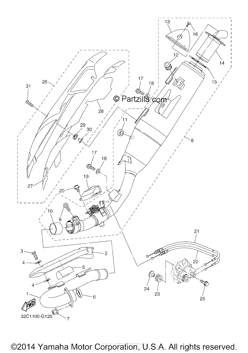 Diagrama de EXHAUST