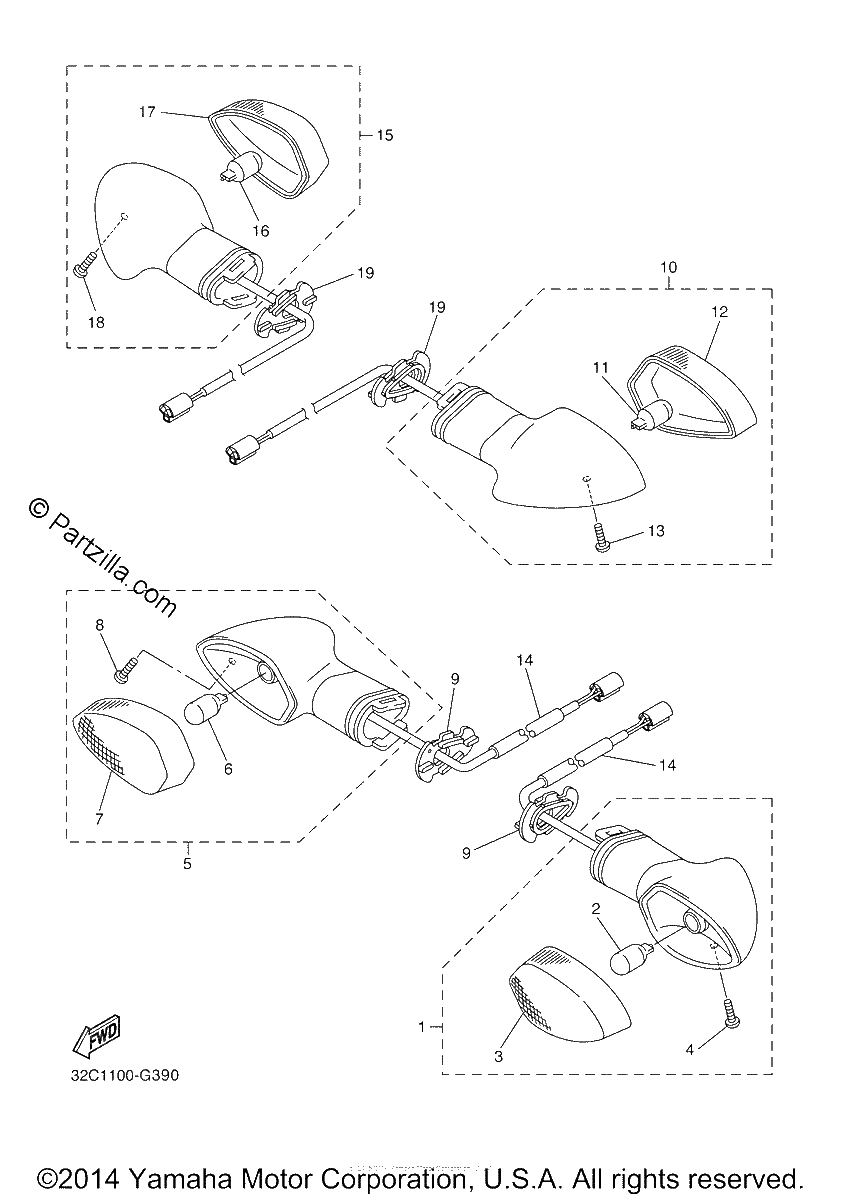 Diagrama de FLASHER LIGHT