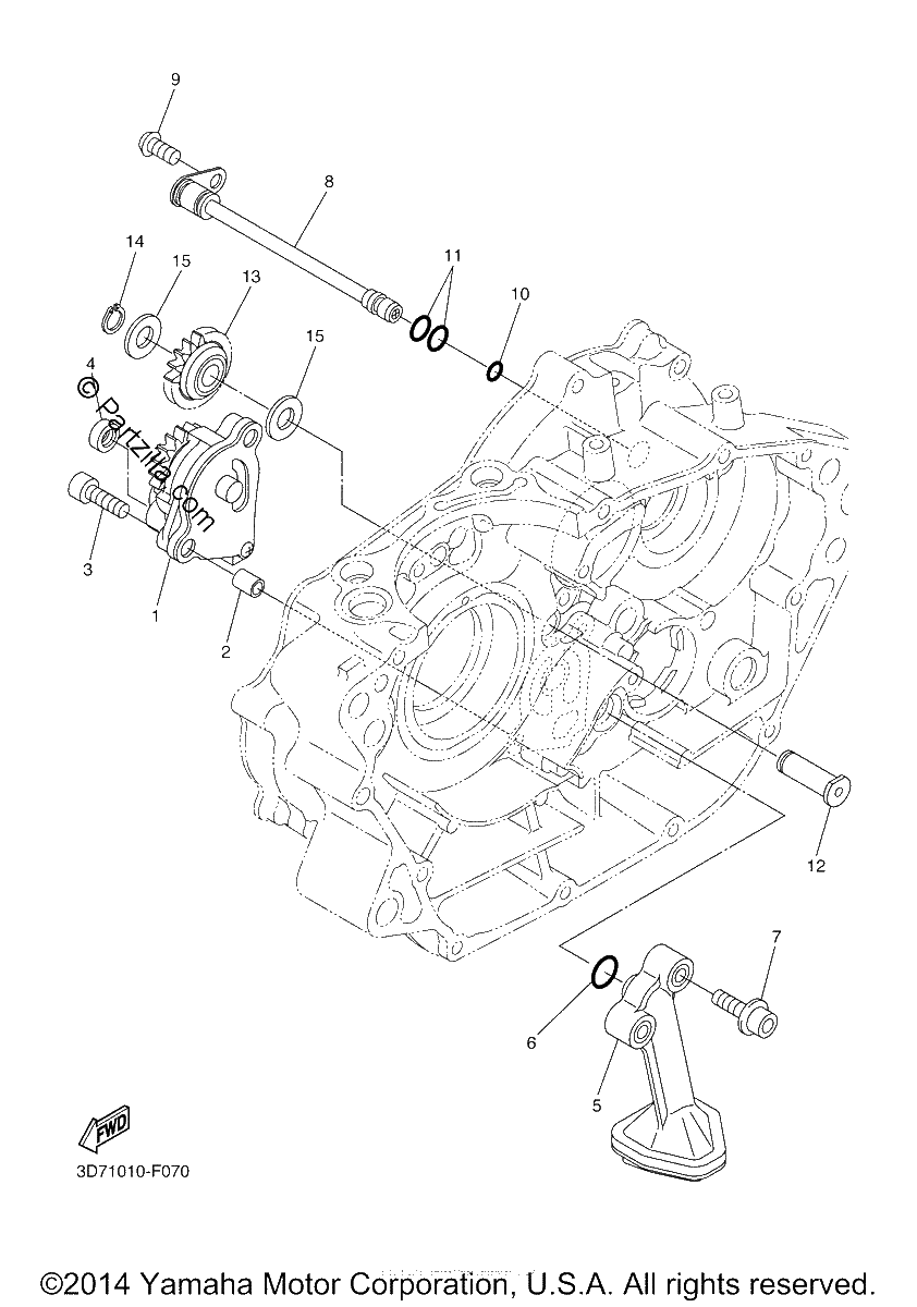 Diagrama de OIL PUMP