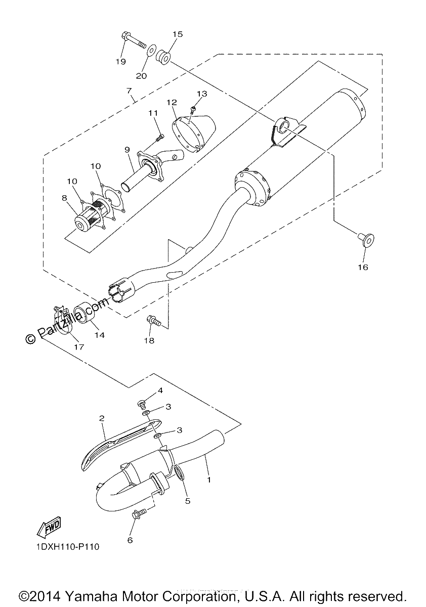Diagrama de EXHAUST