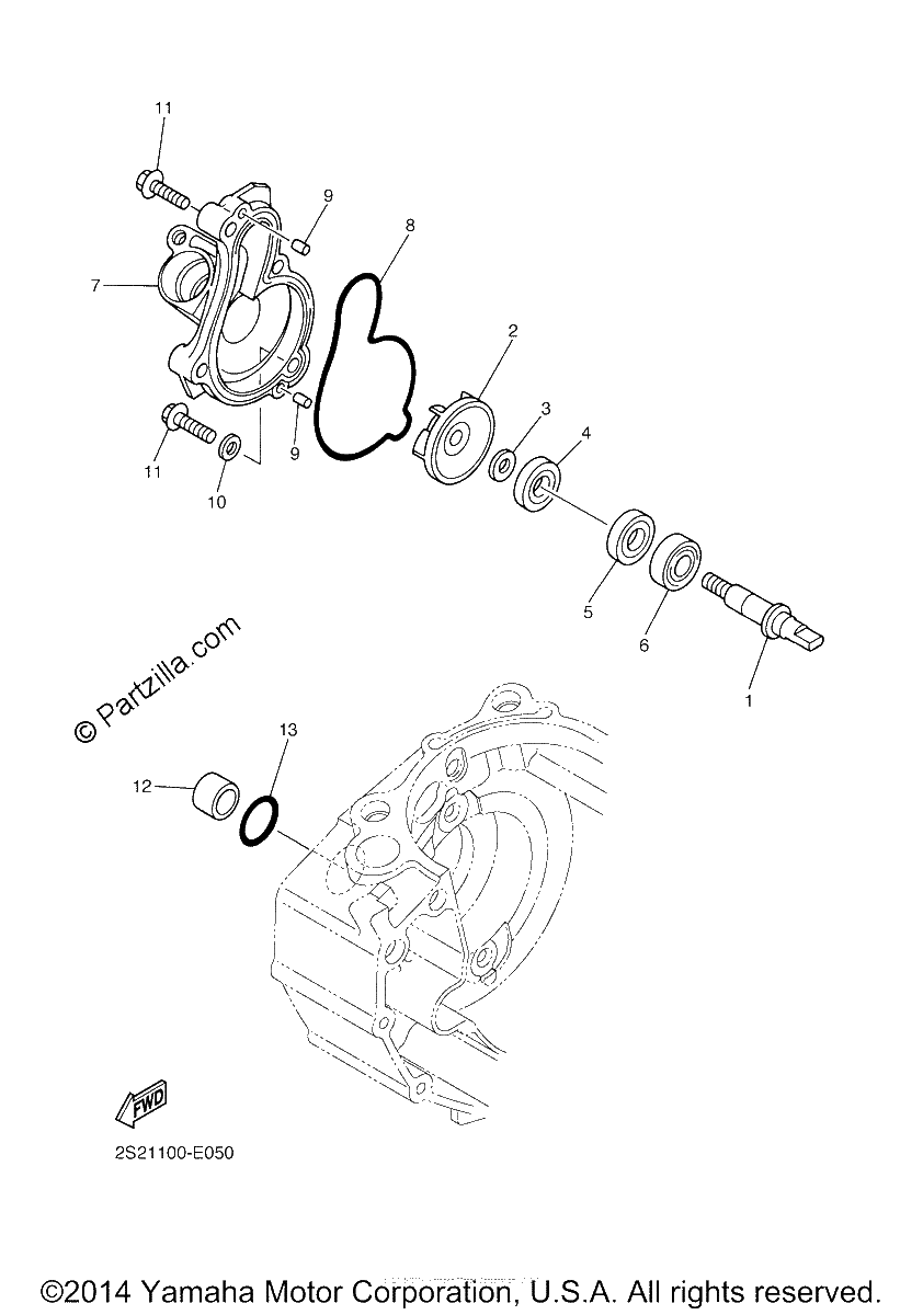 Diagrama de WATER PUMP