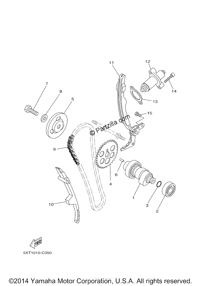 Diagrama de CAMSHAFT CHAIN