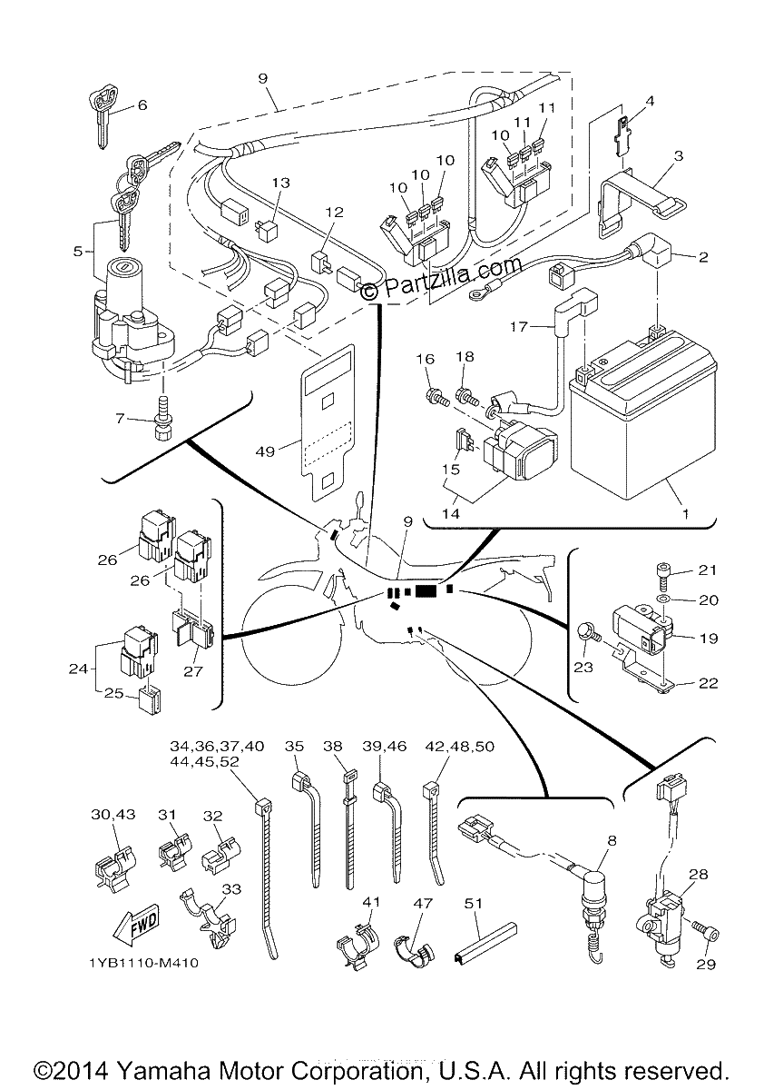 Diagrama de ELECTRICAL 1