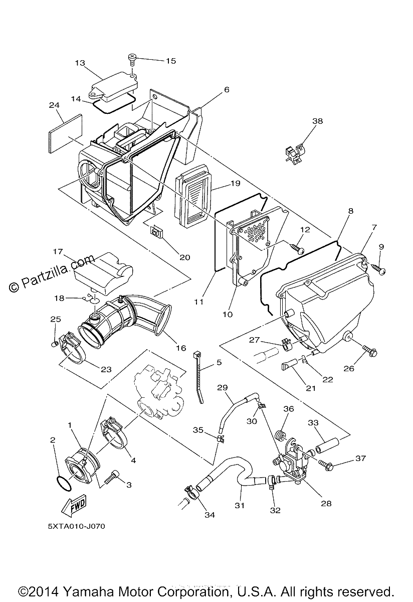 Diagrama de INTAKE