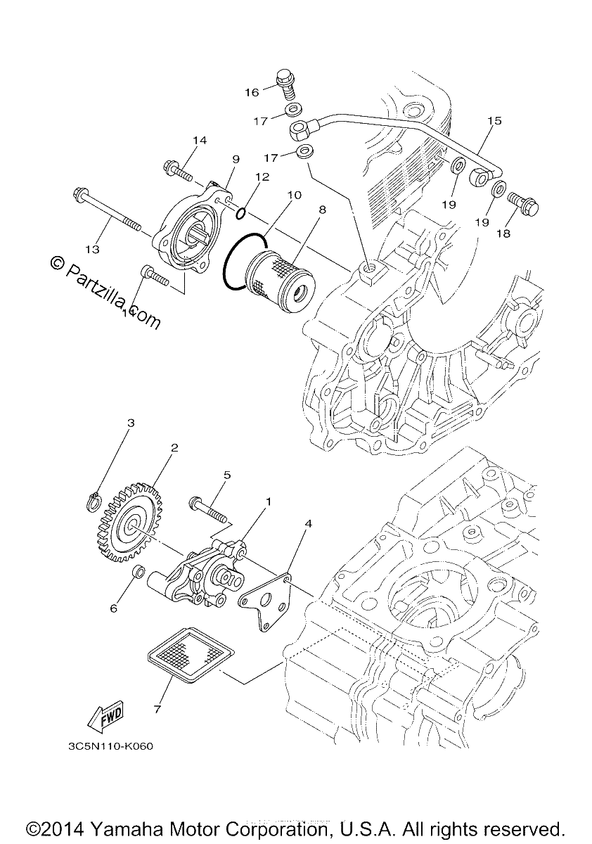 Diagrama de OIL PUMP