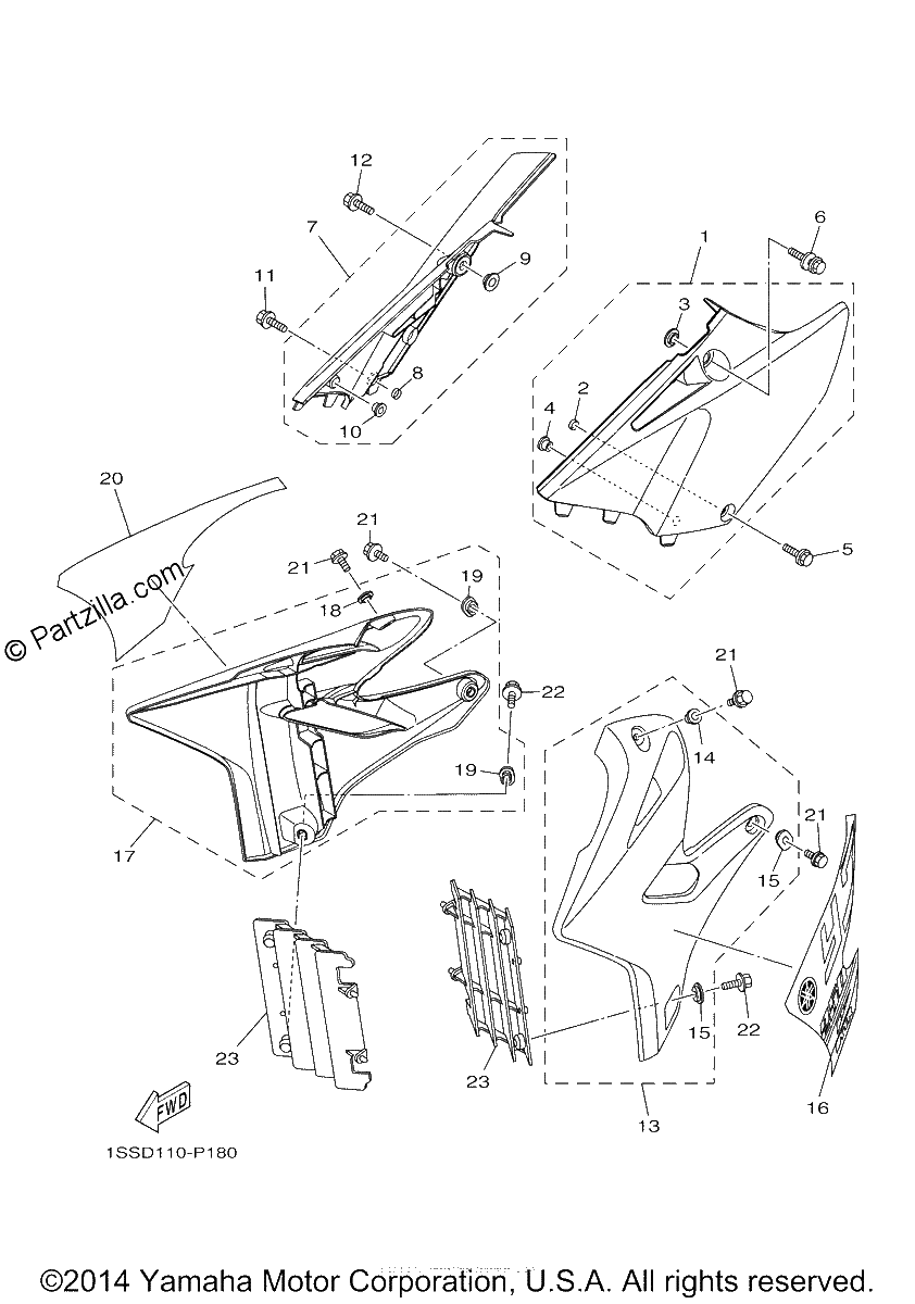 Diagrama de SIDE COVER