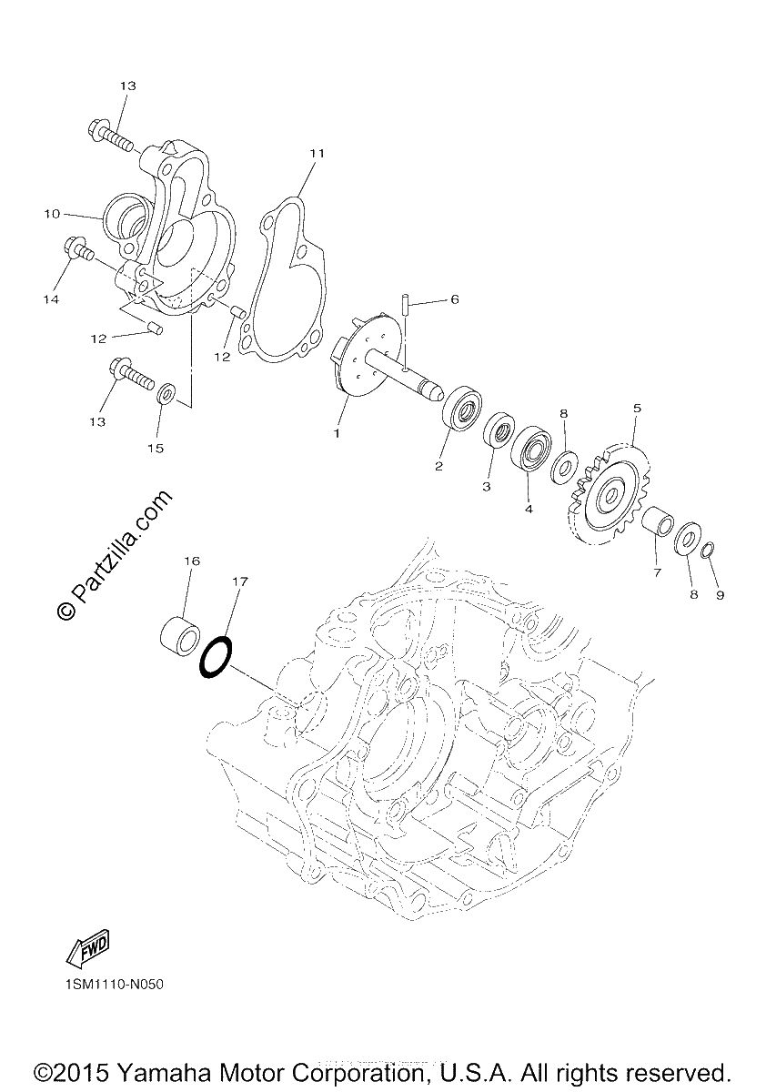 Diagrama de WATER PUMP
