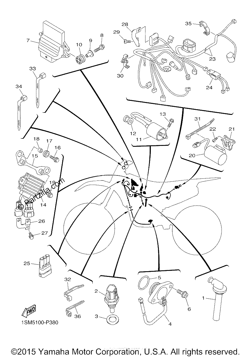 Diagrama de ELECTRICAL 1