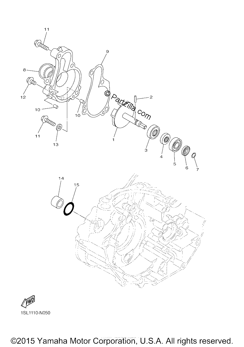 Diagrama de WATER PUMP