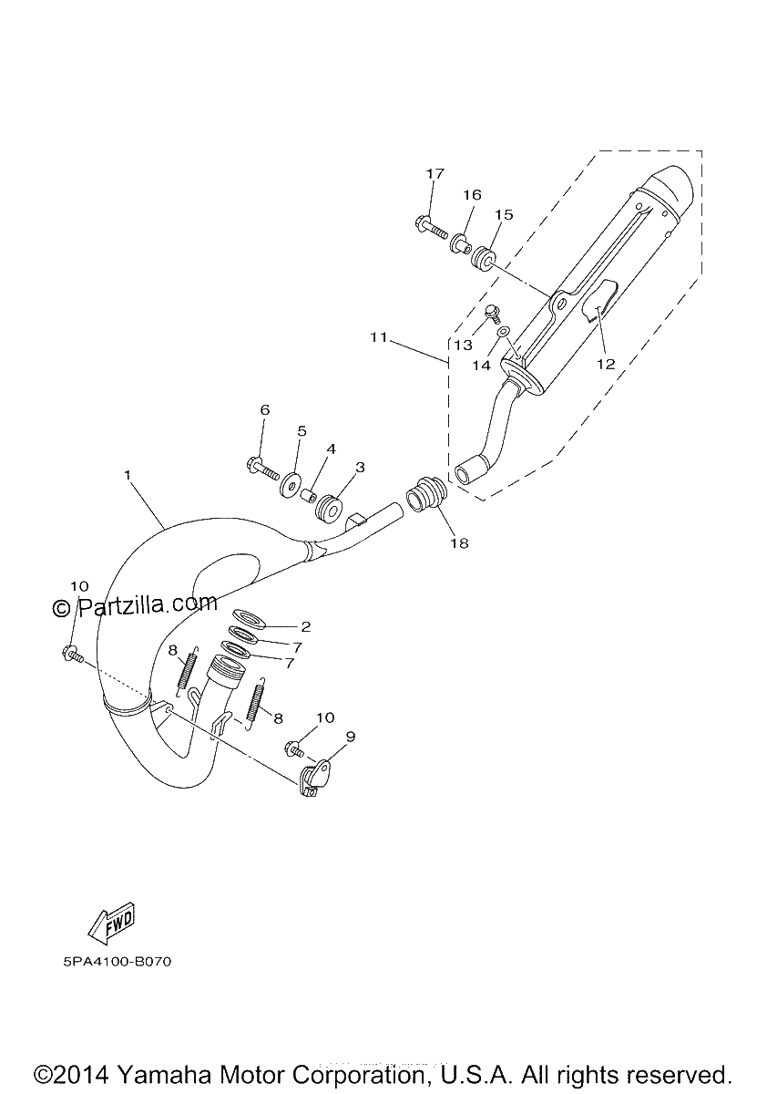 Diagrama de EXHAUST