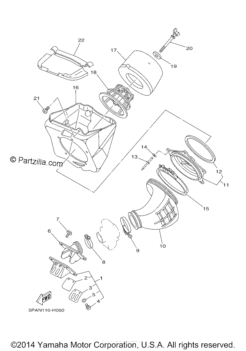 Diagrama de INTAKE