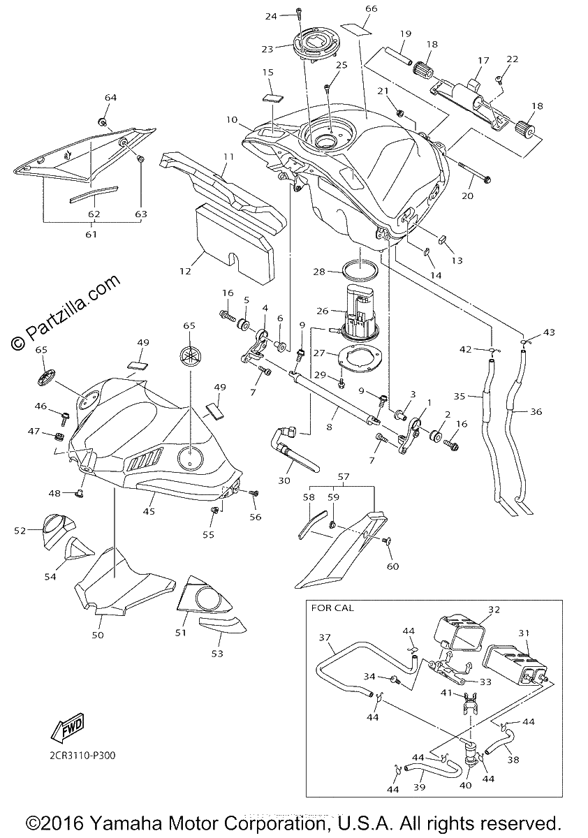 Diagrama de FUEL TANK