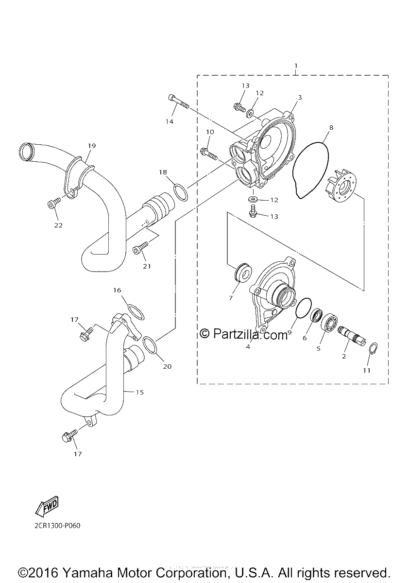 Diagrama de WATER PUMP