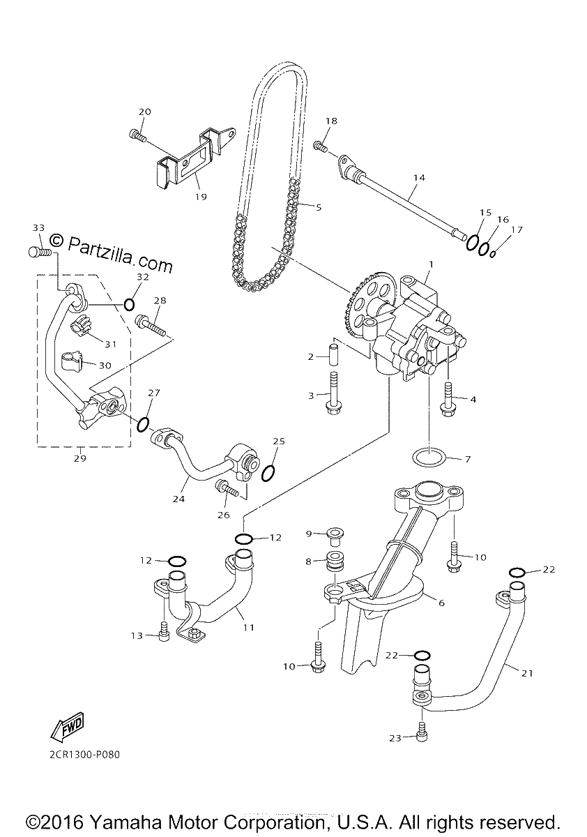 Diagrama de OIL PUMP