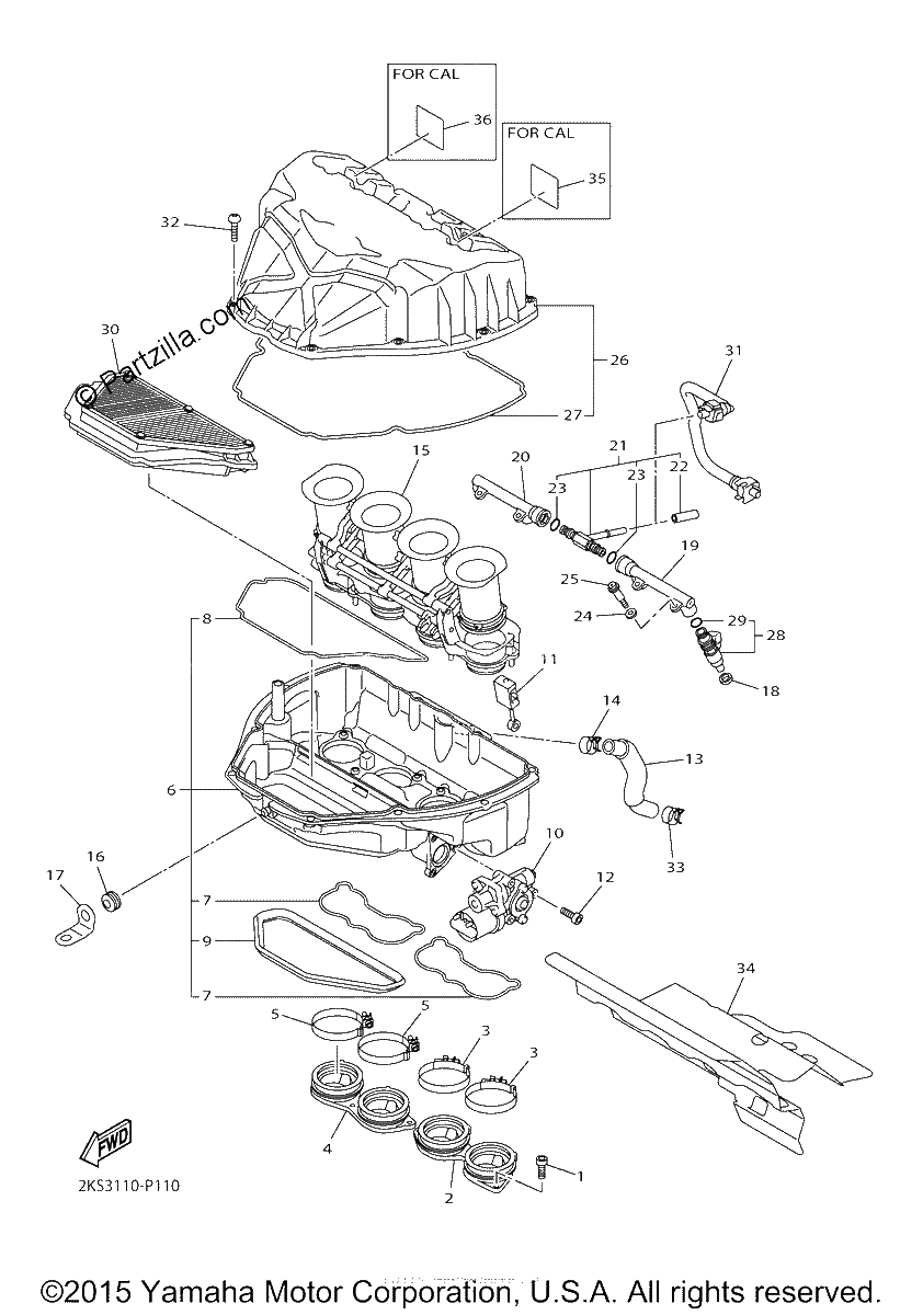 Diagrama de INTAKE