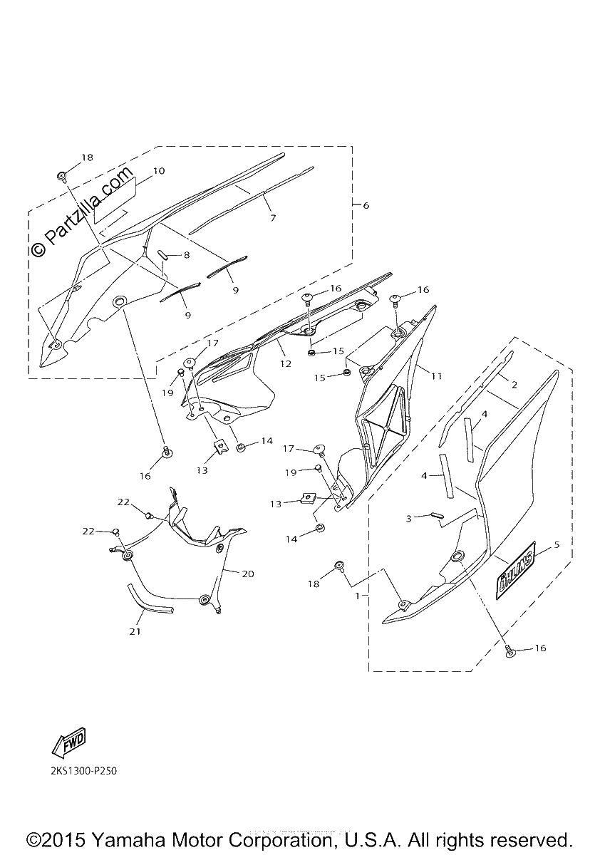 Diagrama de SIDE COVER