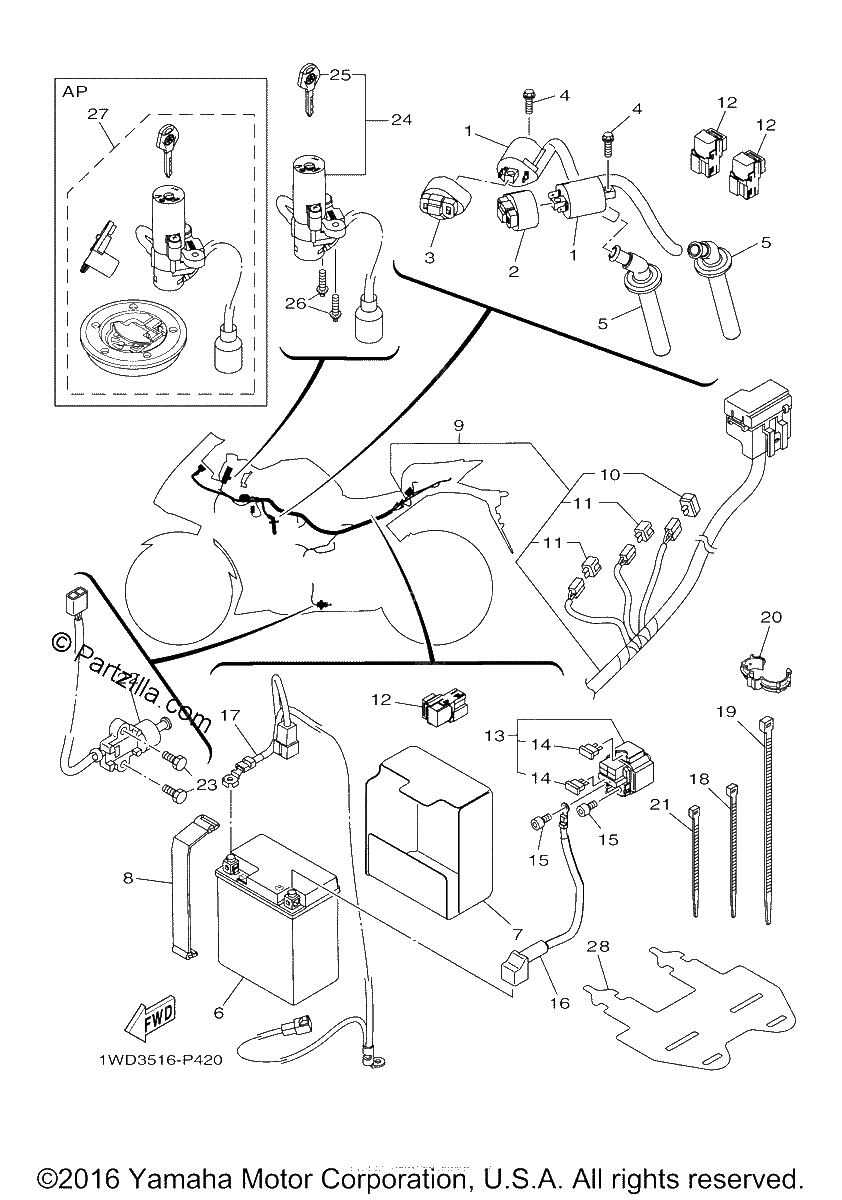 Diagrama de ELECTRICAL 1