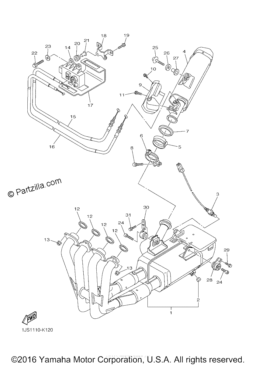 Diagrama de EXHAUST