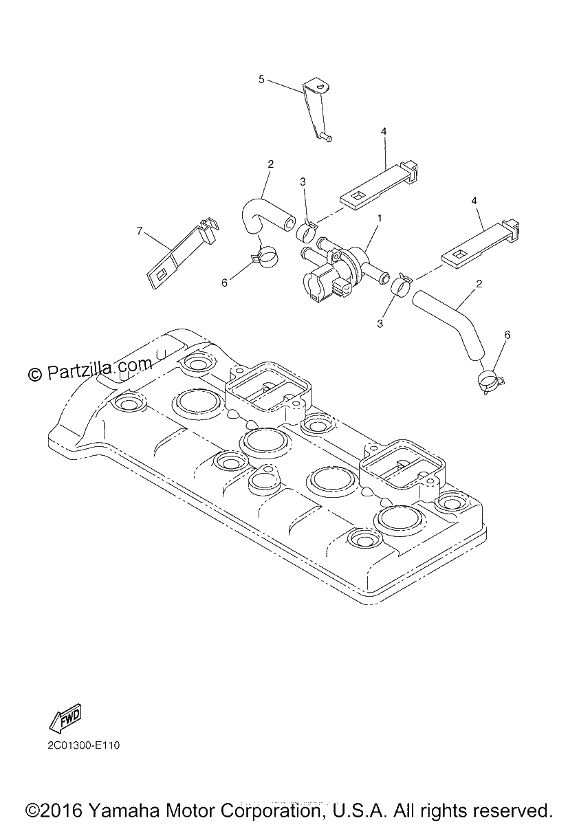 Diagrama de AIR INDUCTION SYSTEM