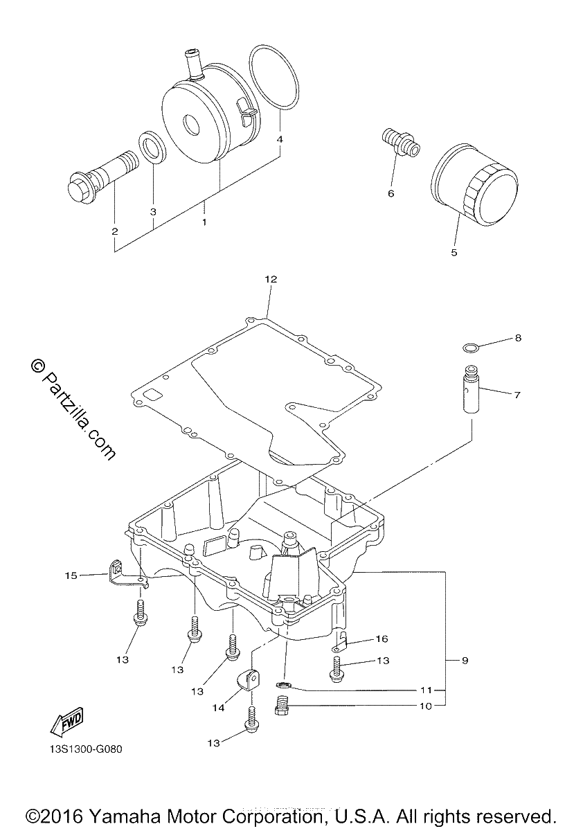 Diagrama de OIL CLEANER