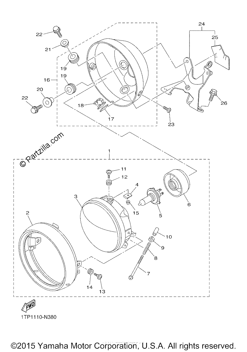 Diagrama de HEADLIGHT