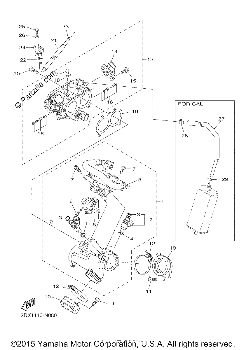 Diagrama de INTAKE 1