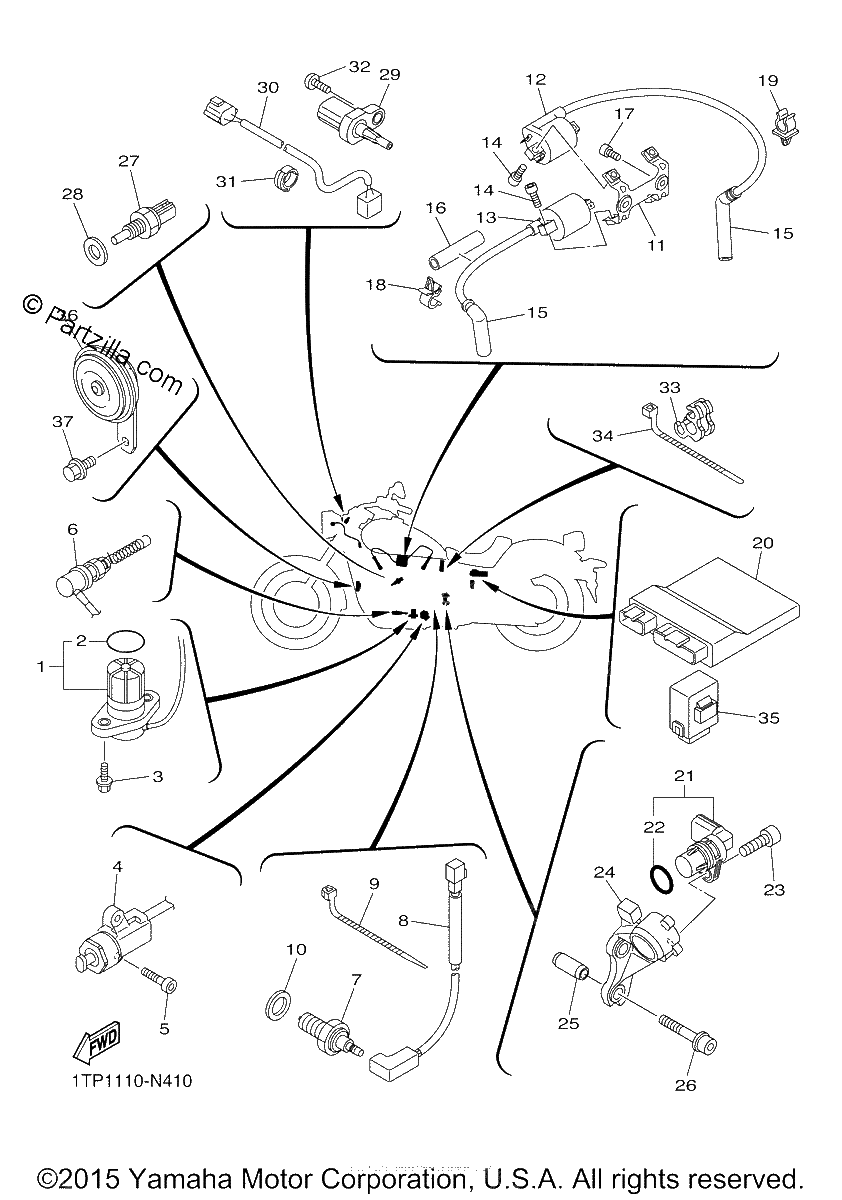 Diagrama de ELECTRICAL 1