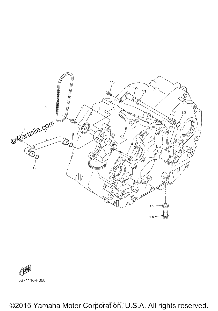 Diagrama de OIL PUMP