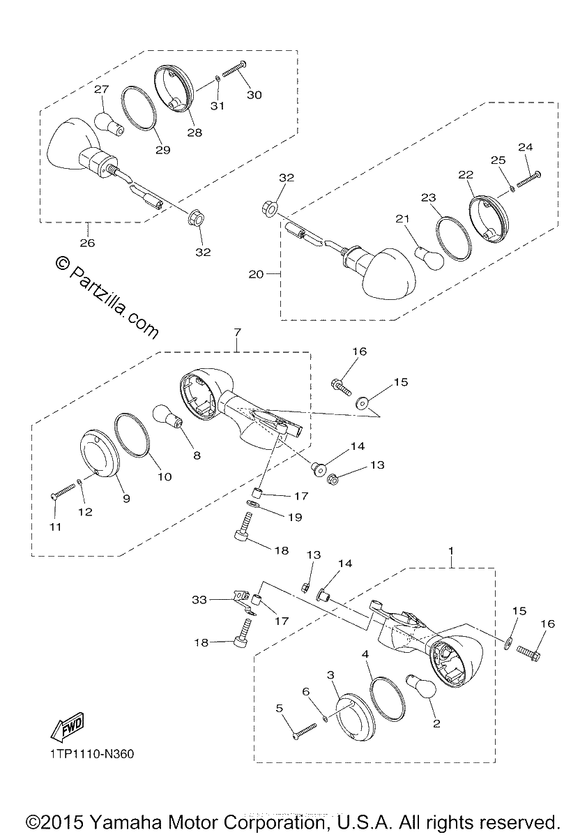 Diagrama de FLASHER LIGHT