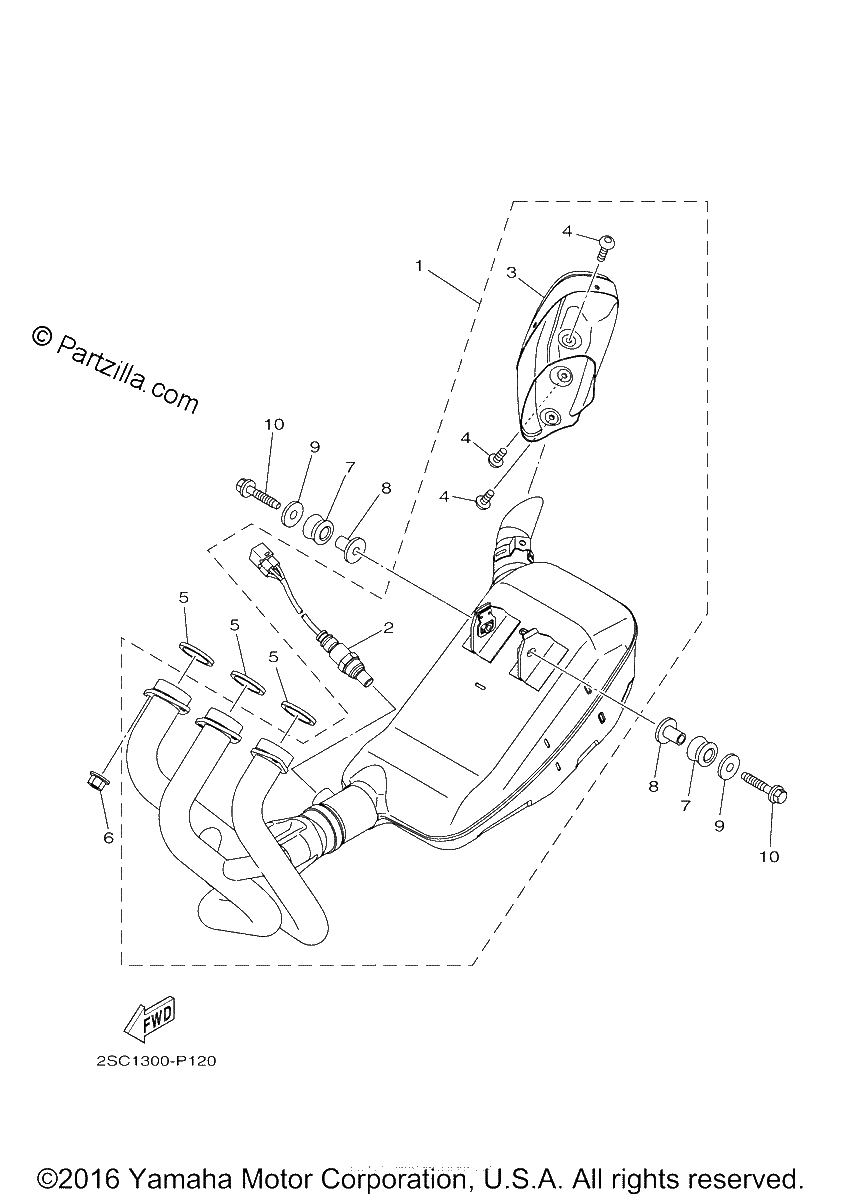 Diagrama de EXHAUST